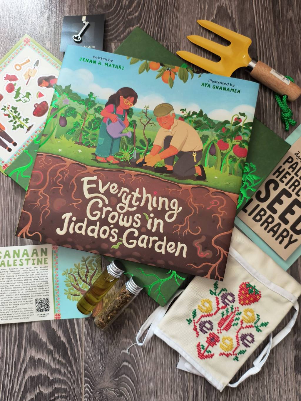 Everything Grows in Jeddo’s Garden by Jenan A.&nbsp;Matari